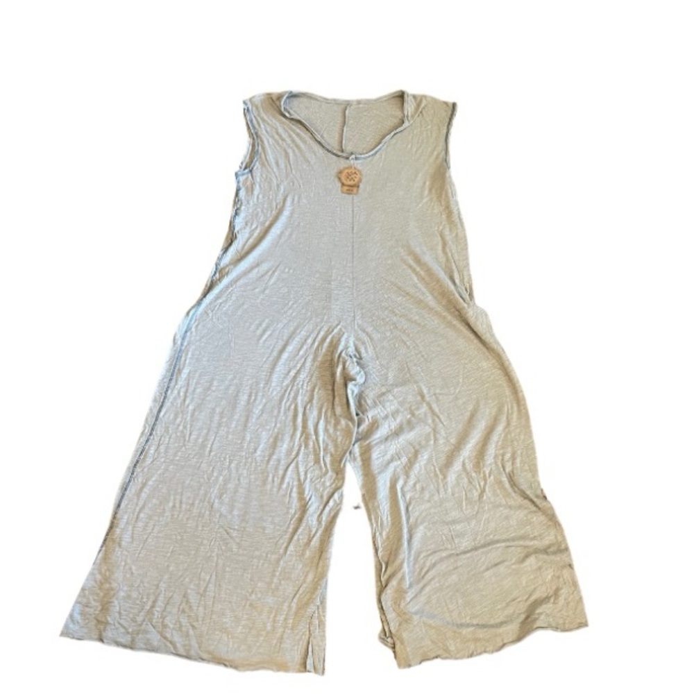 Natural Life Dylan Reversible Jumpsuit-Silver-L/XL. Cut to your length!!